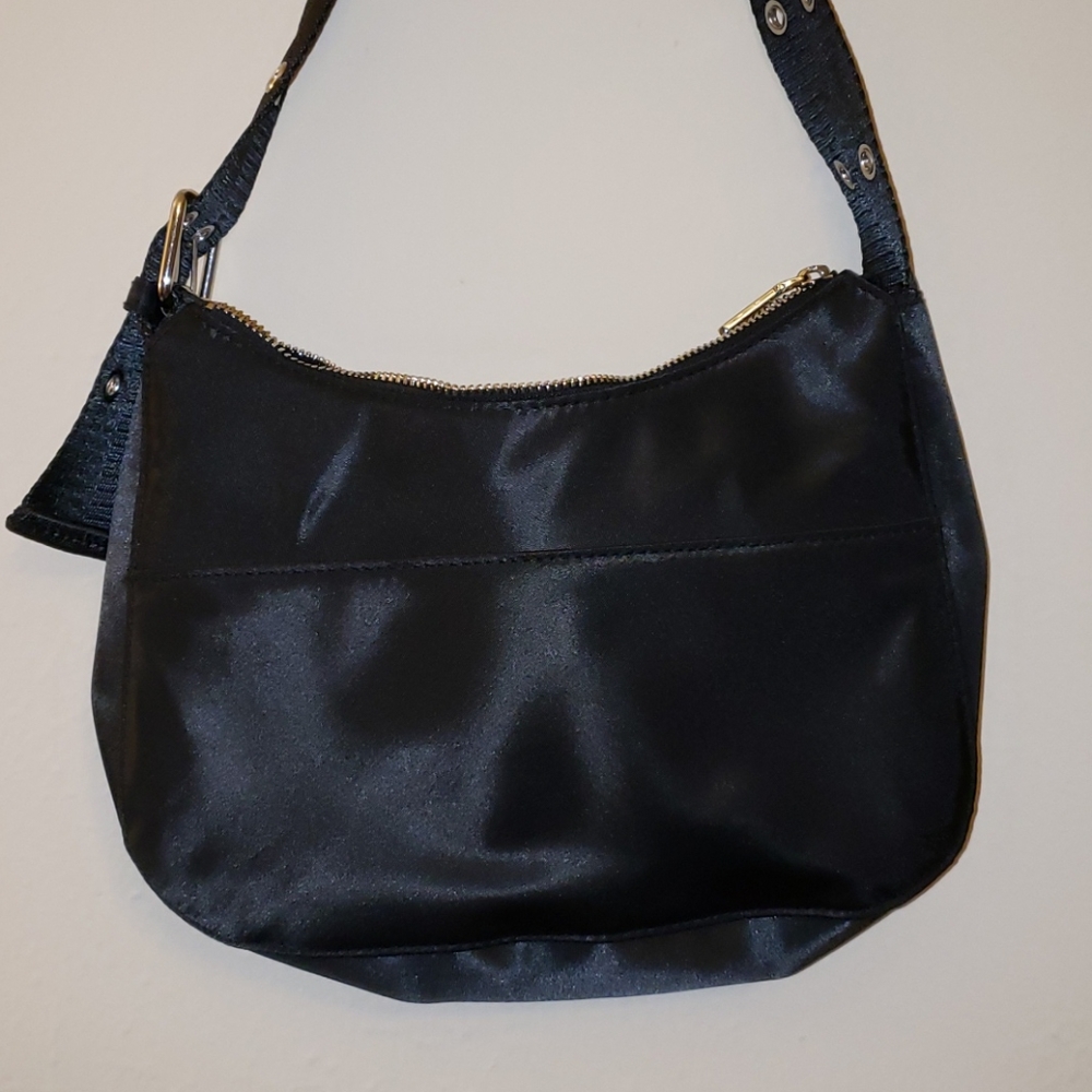 Divided H&M Black Satin Purse